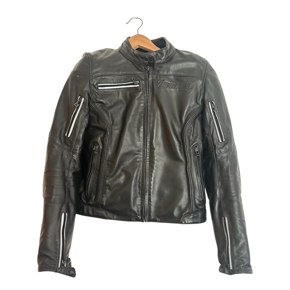 Dainese Nikita Leather Moto Jacket - Picture 1 of 16